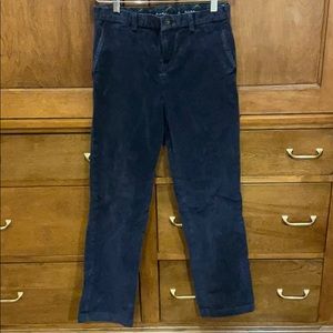 Brooks brother boys size 18 navy wide wale cords